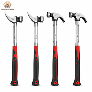 Marteau à griffes multi-usages 10oz 13oz, double encoche en V (grande et petite), extracteur de clous, poignée ergonomique, outil de bricolage et de menuiserie domestique - Product Image 2