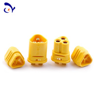 Câble de prise de fil de moteur à 3 conducteurs Amass original MT30 Connecteur de batterie au lithium à 3 broches pour les modèles réduits d'avions