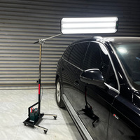 Lampe d'inspection professionnelle PDR pour réparation de bosses de voiture, lumière LED réglable, rotative à 360 degrés, en acier inoxydable