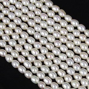 Perles de millet naturelles d'eau douce authentiques et impeccables, perles en vrac, fabrication artisanale de bijoux en perles, vente en gros par le fabricant - Product Image 3