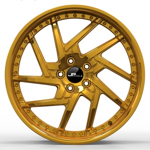 Aftermarket Concave Design <strong>Deep</strong> <strong>Dish</strong> Gold Chrome Wheels <strong>for</strong> <strong>Dodge</strong> <strong>Challenger</strong> Car <strong>Rims</strong> 20 Inch 5x115 Forged Alloy Wheels #JM7242 - Product Image 2