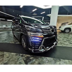 Kit de carrosserie toyota Vellfire 2015 — 2018, diffuseur avant, lèvre arrière, jupes latérales pour le coffre/spoiler - Product Image 3