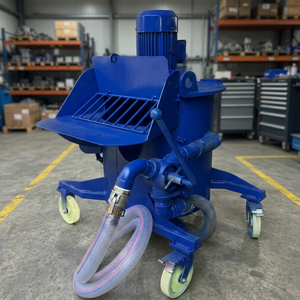 Bétonnière mobile sur roues avec moteur 4KW pour le mélange de béton de construction - Product Image 3