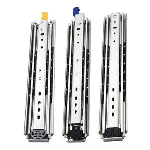 60 pulgadas 150cm Carga resistente Más de 200kg Canales telescópicos Guías Rieles de cajón con bloqueo - Product Image 1