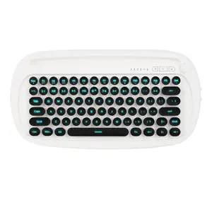 ABS asse meccanico 80 tasti retroilluminazione impermeabile K510D tastiere mini bluetooth 4.0 wireless home mute keyboard