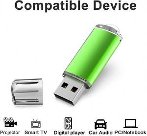 Clé USB Colorée Portable pour Voiture, Disque de Musique 8 Go 16 Go 32 Go, Chansons et Vidéos Préchargées, Clé USB Préprogrammée - Product Image 2