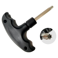 Alat Kunci Golf T20 yang Dapat Disesuaikan, Cocok untuk Pegangan Plastik, Alat Penggerak untuk Adaptor Shaft Klub, Kunci Torx