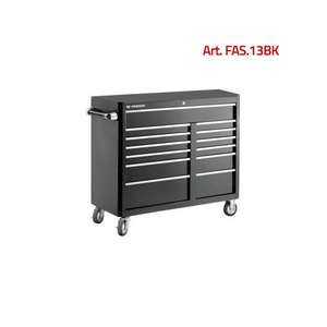 FACOM - FAS.13BK Armoire à roulettes de style américain à 21 tiroirs et coffre supérieur-EAN 3662424001284 ROLLING WORKSHOPS ROLLER CABINETS - Product Image 3