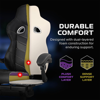 Chaise de jeu style Scorpion économique du fabricant, chaise PC OEM avec accoudoirs articulés, livraison gratuite pour les zones de jeux de la jeunesse communautaire