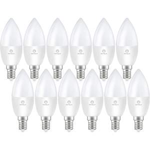 หลอดไฟแอลอีดี แอนเทล่า E14 5W 4000K สีขาวนวล 470LM B11 ตัวเรือนพลาสติก สวิตช์แบบแมนนวล อายุการใช้งานยาวนาน 15000 ชม. รับประกัน 3 ปี - Product Image 3