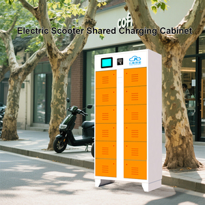 EV ngoài trời Pin Lithium sạc tủ cho 12 pin trong màu sắc tươi sáng - Product Image 2