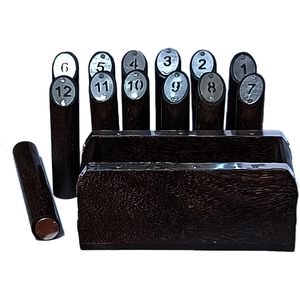 Ensemble Molkki indien fait à la main 13 pièces en bois traditionnel scandinave jeux de pelouse en plein air pour adultes enfants mallette de rangement complète - Product Image 1