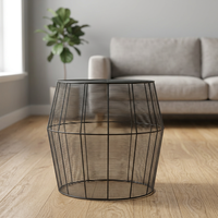 Tabouret en fil métallique au design moderne et antique pouf en tissu de fer maison salon chambre hôtel luxe style salle à manger cuisine salle de bain