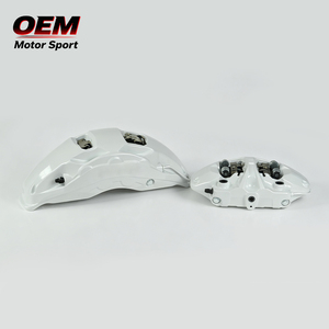 อะไหล่คาลิปเปอร์เบรก OEM สีขาวสำหรับ Bentley Mulsanne สำหรับคาลิปเปอร์เบรก AKEBONO สี่ลูกสูบ ด้านหน้าและด้านหลัง รับประกัน 1 ปี - Product Image 1