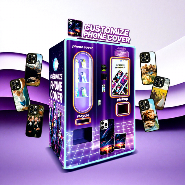 Customized DIY Phone Case Automatic Mobile Phone Case Printing Vending Machine Self-Service Vending Machine