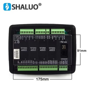 แผงควบคุมเครื่องกำเนิดไฟฟ้าดีเซล Shaluo D500 โมดูลควบคุมระยะไกล สตาร์ท/ดับอัตโนมัติและแบบแมนนวล - Product Image 2