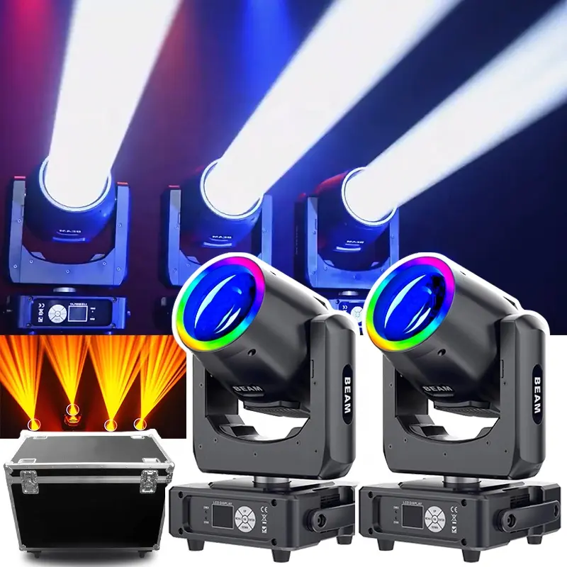 Marslite Mini 7R 230W Beam Cabeza móvil Dj Disco Lyre Beam 230 7R Cabeza Movil Stage Sharpy Light Precio