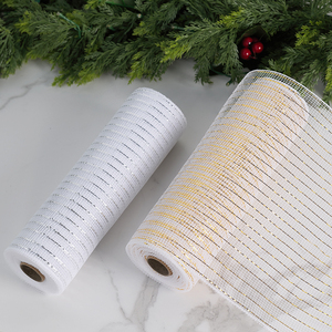 Christmas <b>Tree</b> Ribbon & PP Tulle | for Xmas Decor, Festive Living Room Ambiance Decoration - Product Image 3