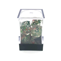 Ensemble de dés DND en résine cristalline polyédrique personnalisée de 16 mm, préférée pour le commerce électronique, pour le rangement des dés