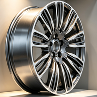 Rines de Aleación de Aluminio Forjado de 20 y 21 Pulgadas, 5x120, con Acabado Mecanizado, Directo de Fábrica, para Jaguar Land Rover Range Discovery 4/5