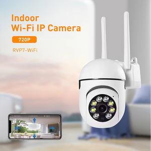 V380 RVP7-WiFi 1MP户外闭路电视无线摄像机CMOS tf卡云数据运动检测双镜头PTZ高清安全夜视 - Product Image 2