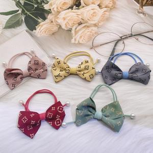 Coleteros para niñas, diademas, cintas para el pelo, coleteros de tela para niñas, coleteros para coletas y lazos bonitos - Product Image 1