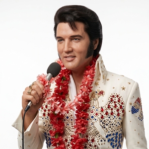 Figura de Cera de <span class=keywords><strong>Elvis</strong></span> <span class=keywords><strong>Presley</strong></span> Hecha a Mano, Realista, de Tamaño Real, para Museo de Cera - Product Image 3