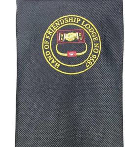 Corbata azul Masonic Regalia, precio de fábrica, con Logo de logia - Product Image 4