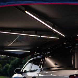 Multi-Functional 270 Degree Awning <b>Car</b> Side 270 Awning <b>For</b> 4-Seasons Waterproof Foldable Outdoor Camping <b>Roof</b> Top Tent Canopy - Product Image 3