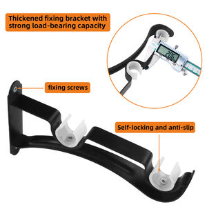 Support de <span class=keywords><strong>rideau</strong></span> de style moderne, adapté aux chambres et aux salons, 28 mm, support de <span class=keywords><strong>fixation</strong></span> de <span class=keywords><strong>tringle</strong></span> à <span class=keywords><strong>rideau</strong></span> réglable robuste - Product Image 3