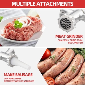 Manual Aluminum <b>Meat</b> <b>Grinder</b> & Sausage Maker with Non-Stick and Eco-Friendly Features Kitchen Tool for Home Use - Product Image 2