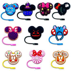 Cartoon <b>Straw</b> Toppers for <b>Stanley</b> Tumbles 10mm Cute <b>Straw</b> Cover Caps Compatible with <b>Stanley</b> 30&40 Oz Tumbler with Handle - Product Image 6