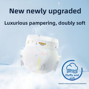 Popok Bayi Sekali Pakai Ukuran <span class=keywords><strong>M</strong></span>-4XL Cocok untuk Anak Laki-laki dan Perempuan, Celana Tarik yang Bernapas dan Lembut - Product Image 6