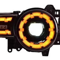 Hochwertige Auto-LED-Scheinwerfer DRL Frontlicht Plug&Play Dynamisches Scheinwerfer-Upgrade Auto-Zubehör für Toyota FJ Cruiser 2007-2020