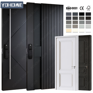 <span class=keywords><strong>Portes</strong></span> de Sécurité Européennes de Haute Qualité pour Maison, <span class=keywords><strong>Portes</strong></span> Extérieures à Rupture de Pont Thermique pour Maisons, Porte Blindée Noire pour Maison - Product Image 3
