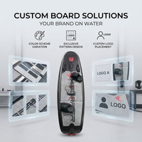 Planche de surf électrique professionnelle de qualité commerciale en polypropylène expansé, embarcation aquatique sûre, stable et à maîtrise rapide