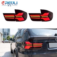 Luces traseras LED de nuevo estilo secuenciales ahumadas Plug & Play, barra de luces dinámicas para portón trasero, piezas de automóvil para BMW X5 E70 07-13