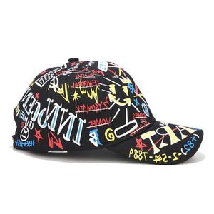 European and American Graffiti Image Baseball <strong>Cap</strong> Street <strong>Shooting</strong> Hip-hop Sunscreen <strong>Cap</strong> 100% Cotton Common for Men and Women - Product Image 4