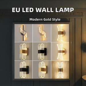 LED Aluminum Wall <b>Sconces</b> Acrylic Lamp Body for Living Room Bedroom Hotel or Restaurant Wall Mount <b>Lighting</b> - Product Image 6