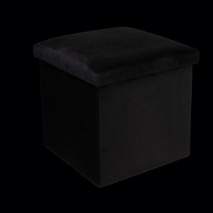 Modern <b>Stool</b> Living Room Furniture <b>Storage</b> Box Fabric Stainless Steel Bamboo Highest Quality Sample Available <b>Stools</b> Counter - Product Image 3
