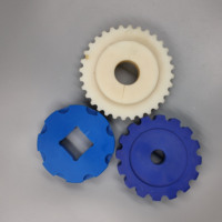 Engrenages en plastique usinés sur mesure par CNC |   Pignons en POM/Nylon pour chaîne, service OEM/ODM pour formes irrégulières