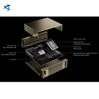 Perangkat Komputasi AI Desktop Enterprise DGX Spark 1TB/2TB/4TB NVMe 128GB LPDDR5x Grace Blackwell 1PFLOPS
