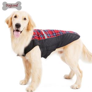 Manteau de veste d'hiver pour chien de style classique de luxe personnalisé vêtements pour animaux de compagnie en coton de qualité supérieure avec motif imprimé de printemps - Product Image 1