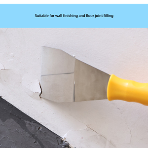 75*250mm màu vàng nặng thép không gỉ uốn cong lưỡi <span class=keywords><strong>scraper</strong></span> với cực phù hợp Putty dao cho Sơn loại bỏ tường hoàn thiện - Product Image 4