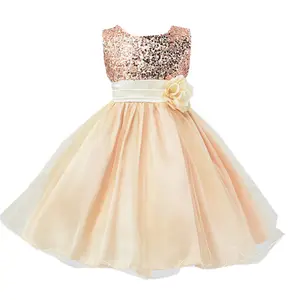 First Communion New Design Christening Kids Wear Children's Pink Boutique Princess Dresses Baby Frock 2 Year Old Girl Dress