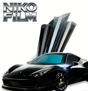 Film teinté pour vitres de voiture en PET, protection anti-rayures, anti-UV et anti-infrarouge, nano-céramique, garantie 10 ans, protection de la vie privée - Product Image 1