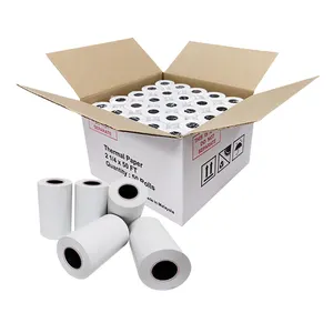 Rolos de papel térmicos 48gsm da fábrica do papel da malásia