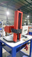 Nueva Máquina de Marcado Neumática Industrial, Grabador de Puntos para Placas de Identificación Metálicas, Chasis de Vehículos, Área de 160x100mm, HONGSHENGDA