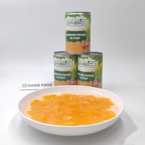 Mandarines en conserve en vrac, segments pelés, grandes boîtes de fruits pour boulangerie, restaurant, pâtisserie - Product Image 5