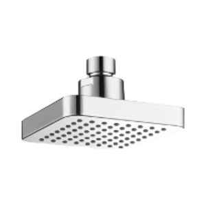 Modern <strong>4</strong> <strong>Inch</strong> <strong>Square</strong> ABS Ceiling Rain <strong>Shower</strong> <strong>Head</strong> Water Saving Bathroom Faucet Accessory for Hotels Apartments Overhead Use - Product Image 1